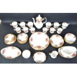 ROYAL ALBERT - OLD COUNTRY ROSES TEA SERVICE