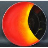 POOLE POTTERY ECLIPSE PLATE - LIMITED EDITION - ALEX CLARK