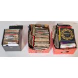 LARGE COLLECTION OF VINTAGE 45 RECORDS