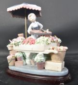 LLADRO FLOWERS OF THE SEASON PORCELAIN FIGURINE