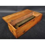 VICTORIAN MAHOGANY CASED MUSICAL BOX