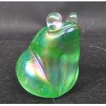 JOHN DITCHFIELD FOR GLASFORM IRIDESCENT GLASS PAPERWEIGHT