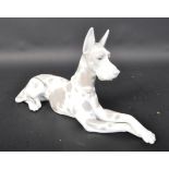 HAND MADE SPANISH LLADRO FIGURINE OF A GREAT DANE