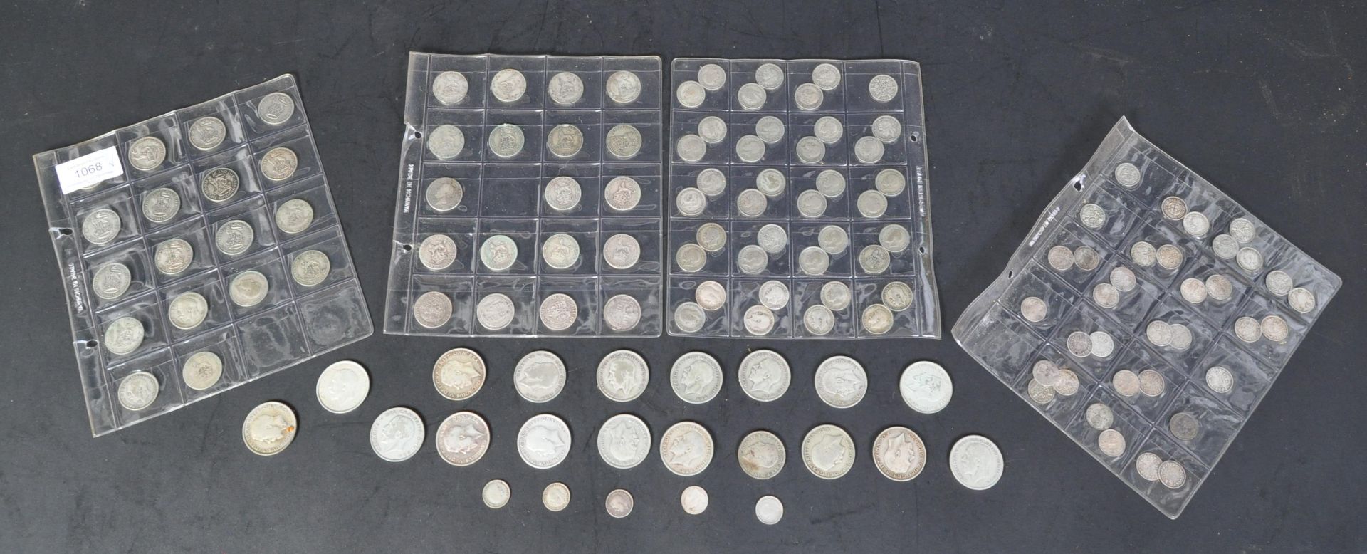 LARGE COLLECTION OF GEORGE V BRITISH COINS