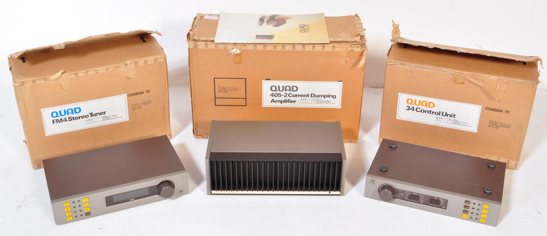 COLLECTION OF QUAD ELECTRONIC EQUIPMENT - Image 2 of 7