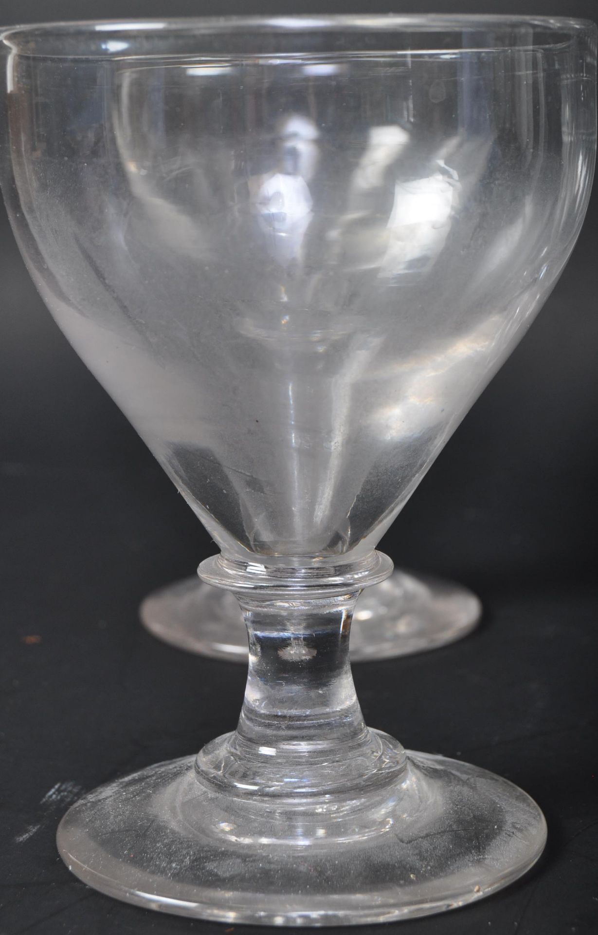 VICTORIAN ETCHED RUMMER GLASS T/W TWO OTHER GLASSES - Bild 3 aus 5