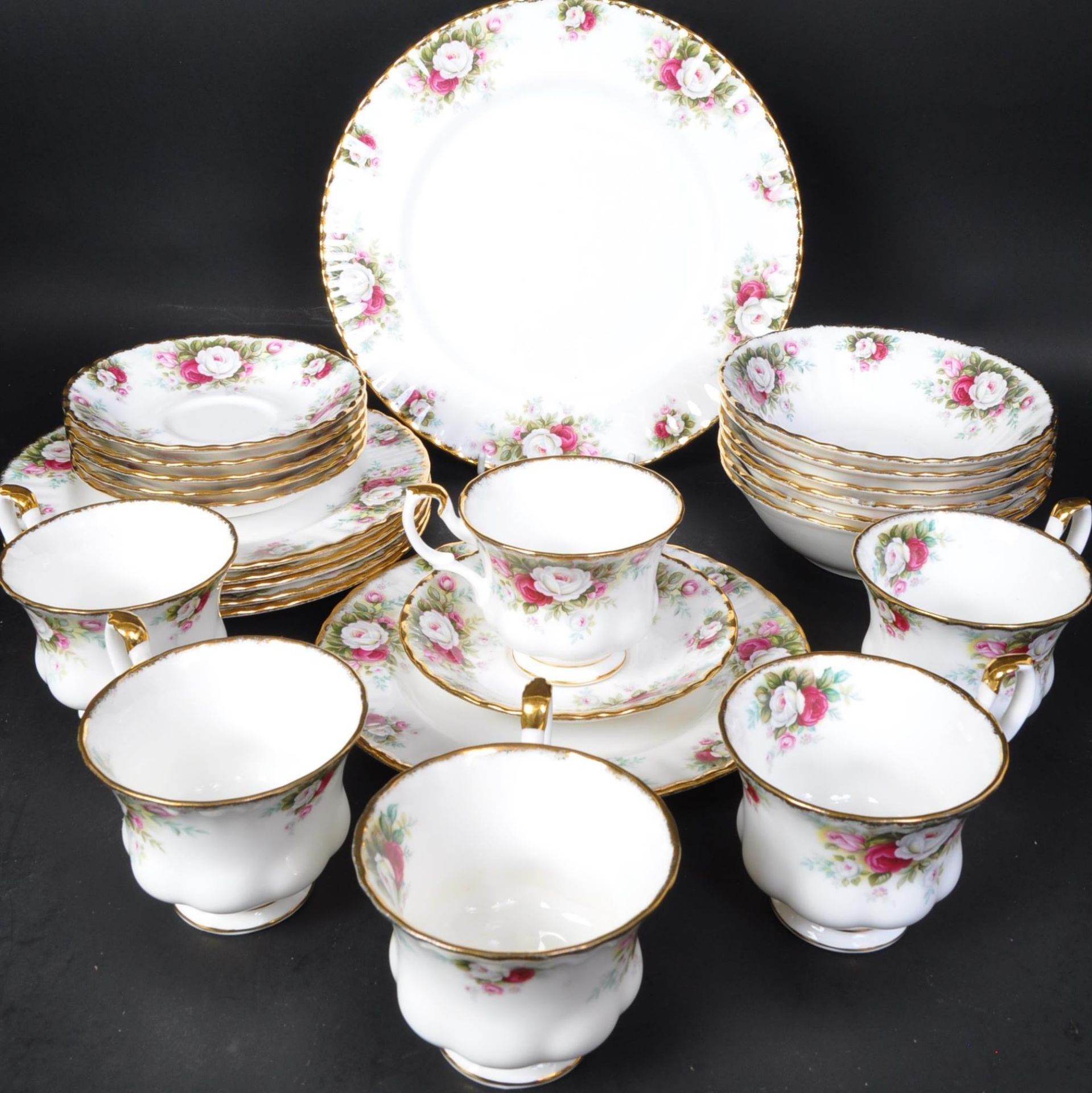 ROYAL ALBERT TEA SERVICE - CELEBRATION