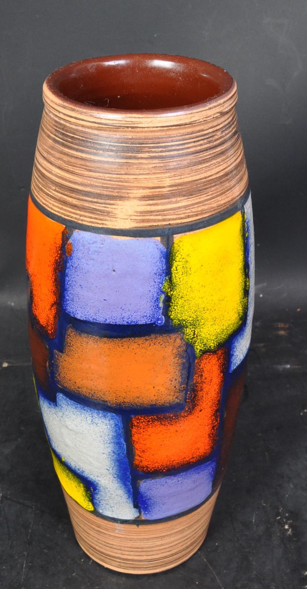 BITOSSI CERAMICHE 'VETRATA' - ALDO LONDI - ITALIAN POTTERY VASE - Image 2 of 5