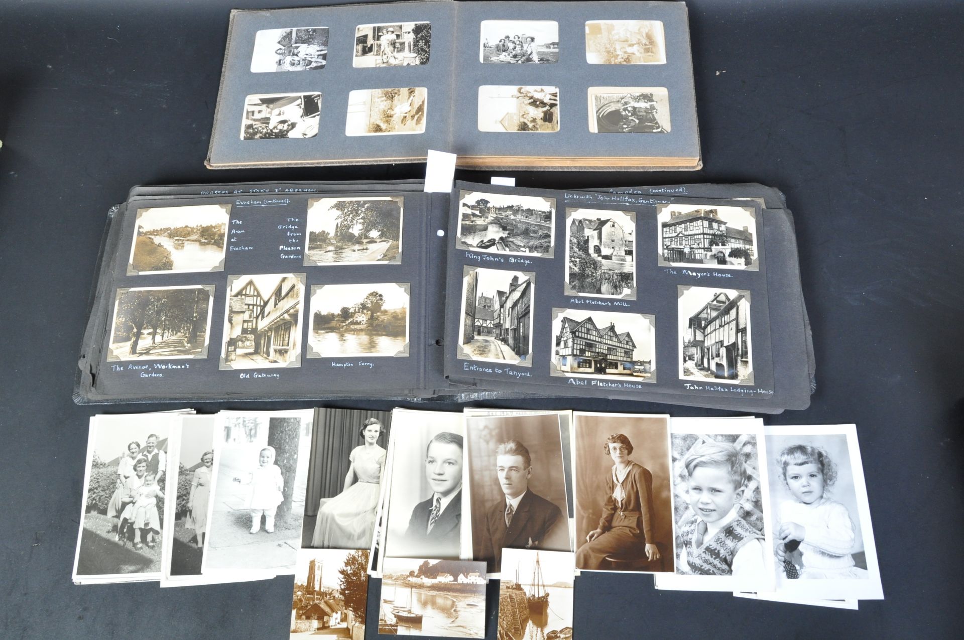 1940S PHOTOGRAPHS - COLLECTION IN ALBUM & LOOSE