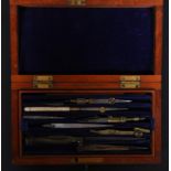 EARLY 20TH CENTURY DRAUGHTMANS TOOL SET
