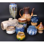 EARLY 20TH CENTURY ROYAL DOULTON LAMBETH POTTERY ITEMS