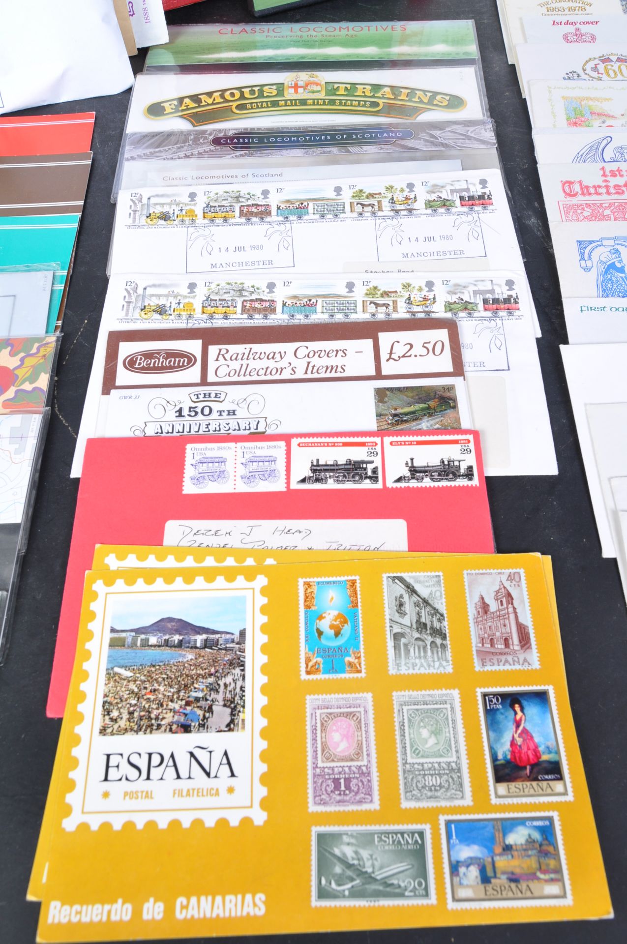 STAMP ALBUMS - 1ST DAY COVERS - PRESENTATIONAL STAMPS ETC - Bild 3 aus 5