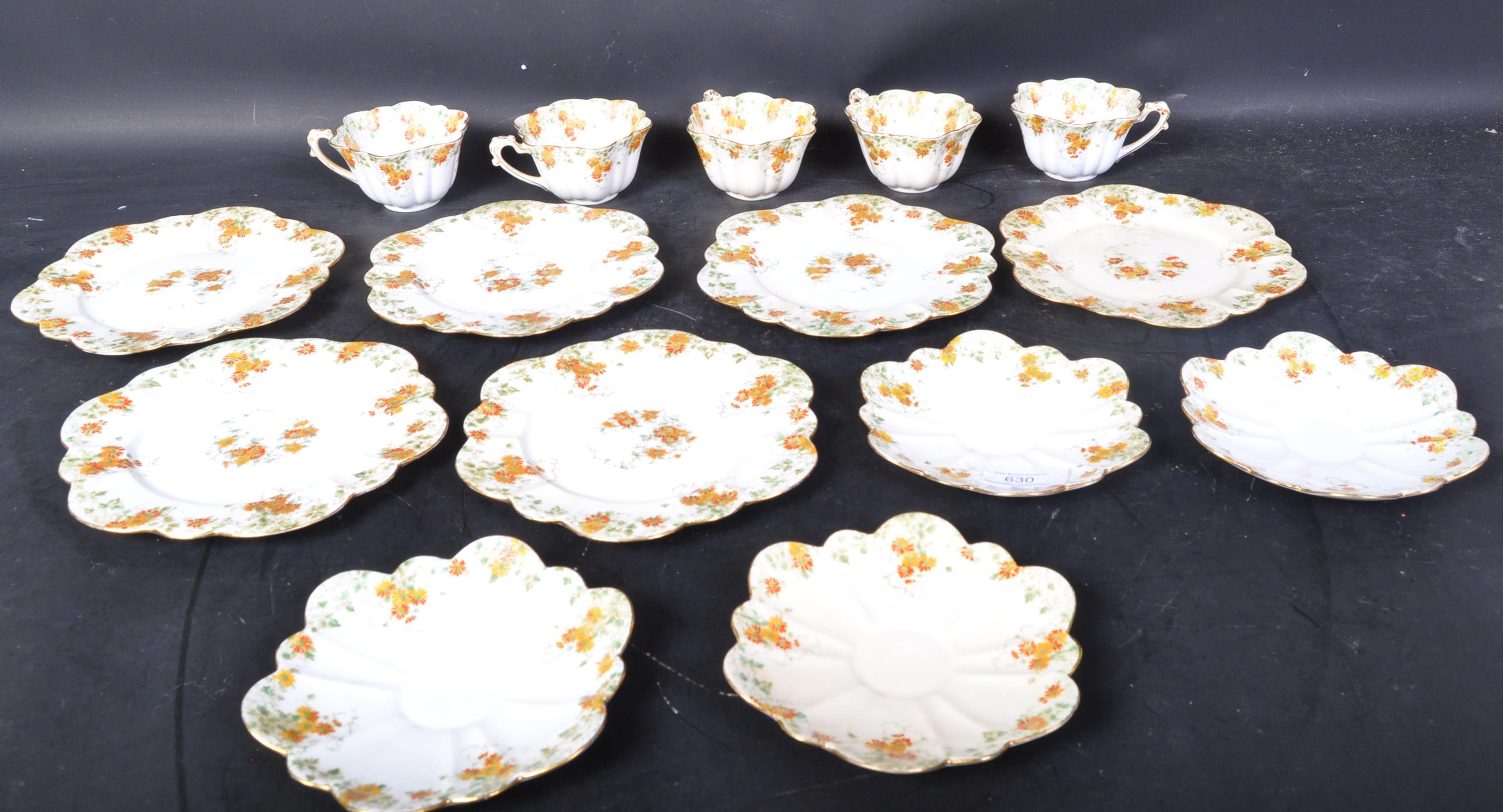 THE FOLEY FINE BONE CHINA - 20TH CENTURY TEA SERVICE