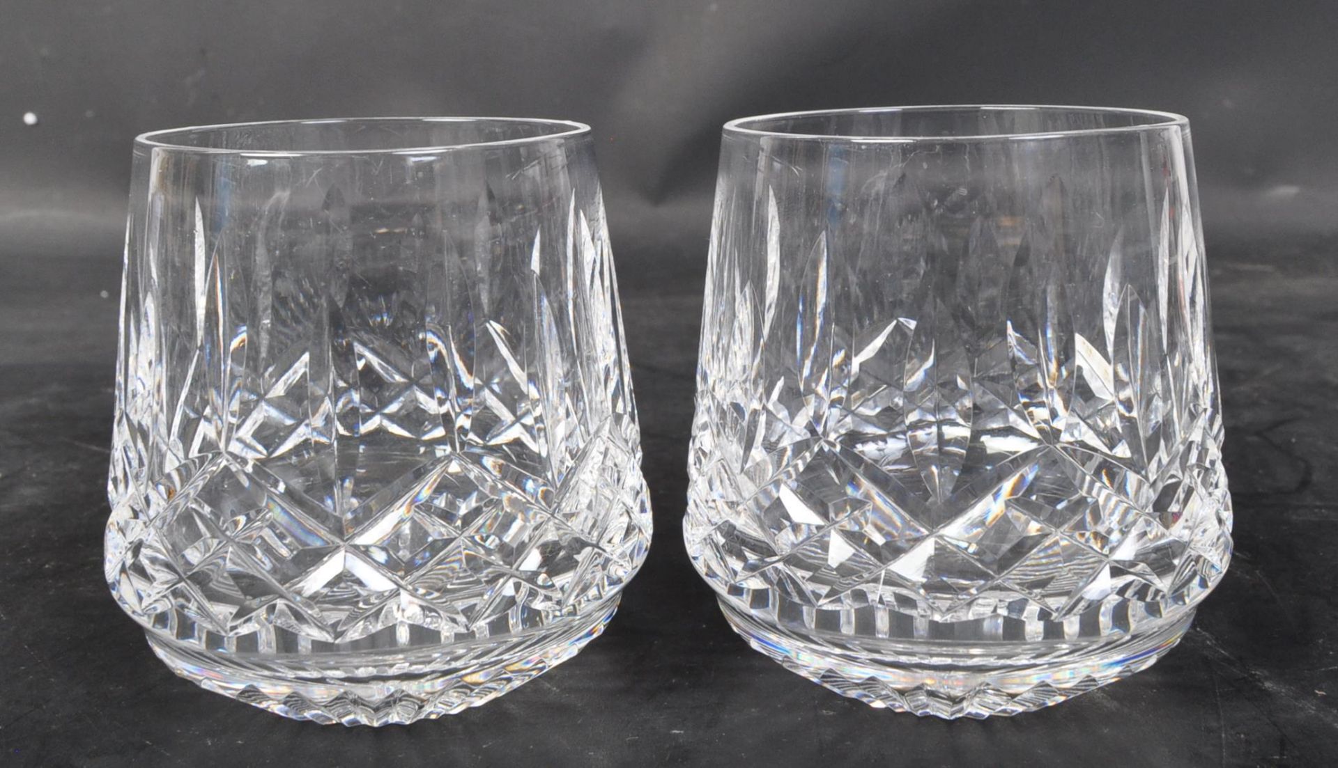 SIX VINTAGE WATERFORD CRYSTAL 'LISMORE' WHISKEY GLASSES - Image 4 of 4