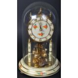 VINTAGE GERMAN KIENINGER & OBERGFELL ANNIVERSARY CLOCK