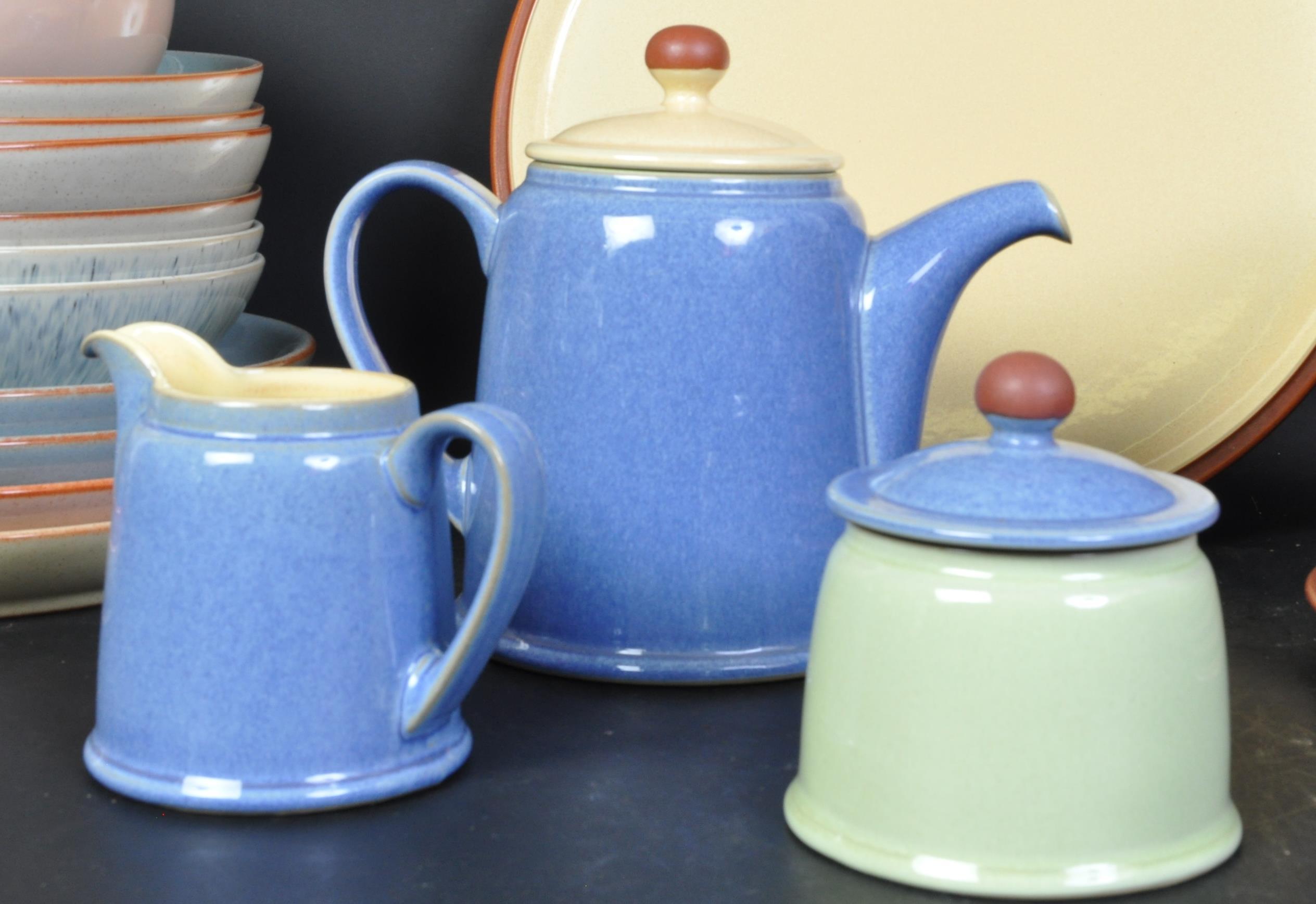 ASSORTMENT OF VINTAGE COLOURFUL DENBY POTTERY SERVICES - Image 3 of 5