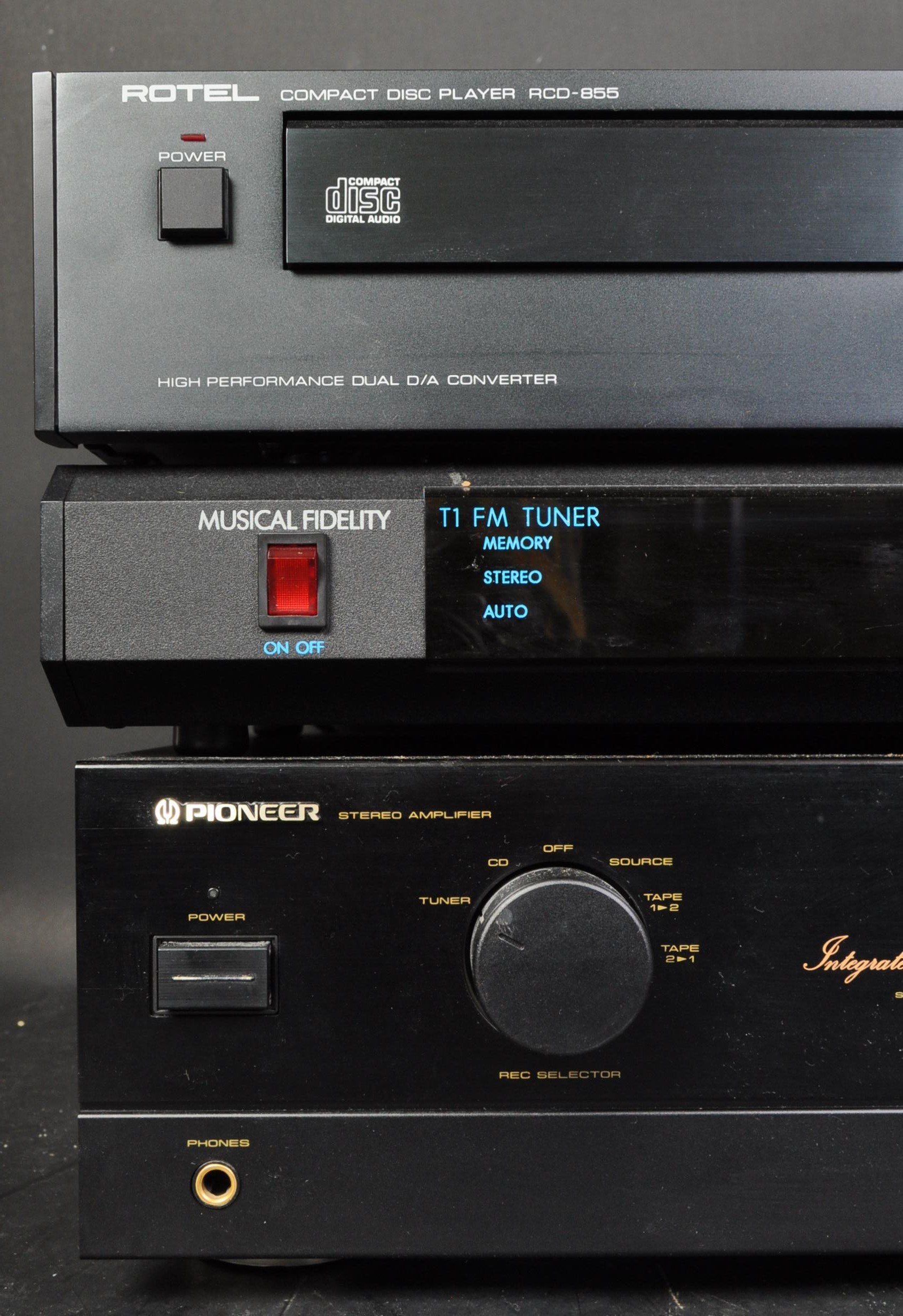 HI-FI SEPERATES PIONEER, ROTEL, MUSICAL FIDELITY ETC - Image 4 of 6