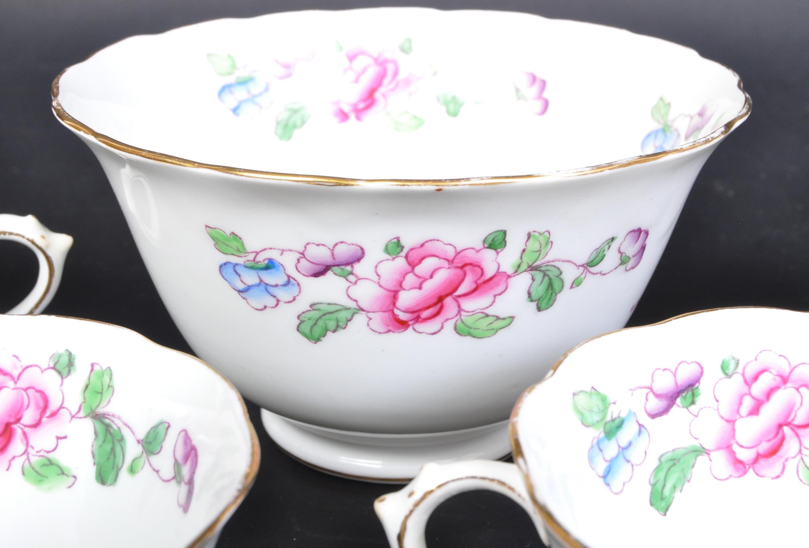 CHELSON CHINA, ENGLAND PORCELAIN TEA SERVICE - Image 4 of 6