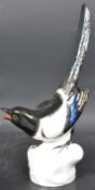 RUSSIAN PORCELAIN MADE IN USSR FIGURINE OF MAGPIE BIRD