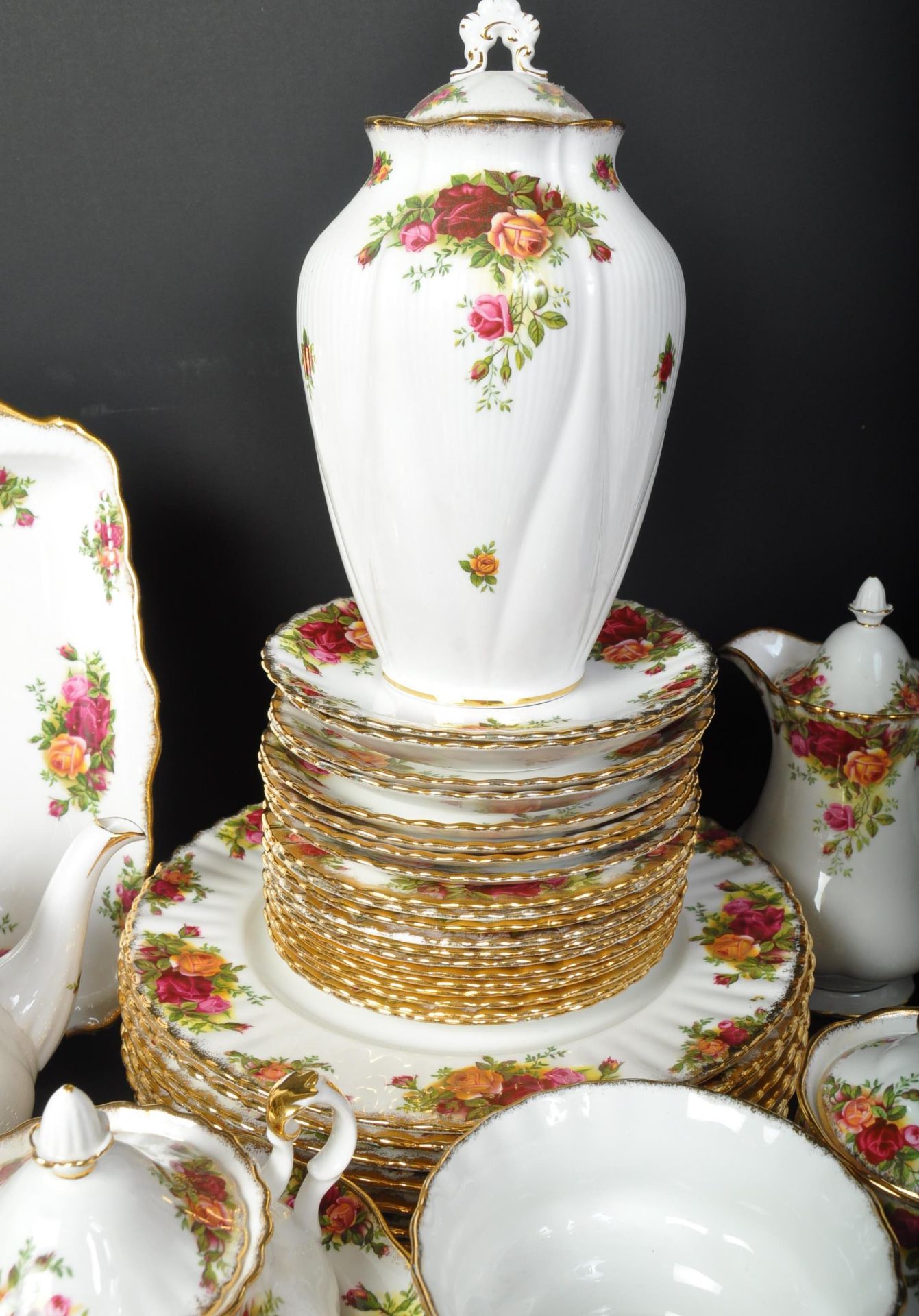 ROYAL ALBERT - OLD COUNTRY ROSES - VINTAGE TEA SERVICE - Bild 3 aus 8