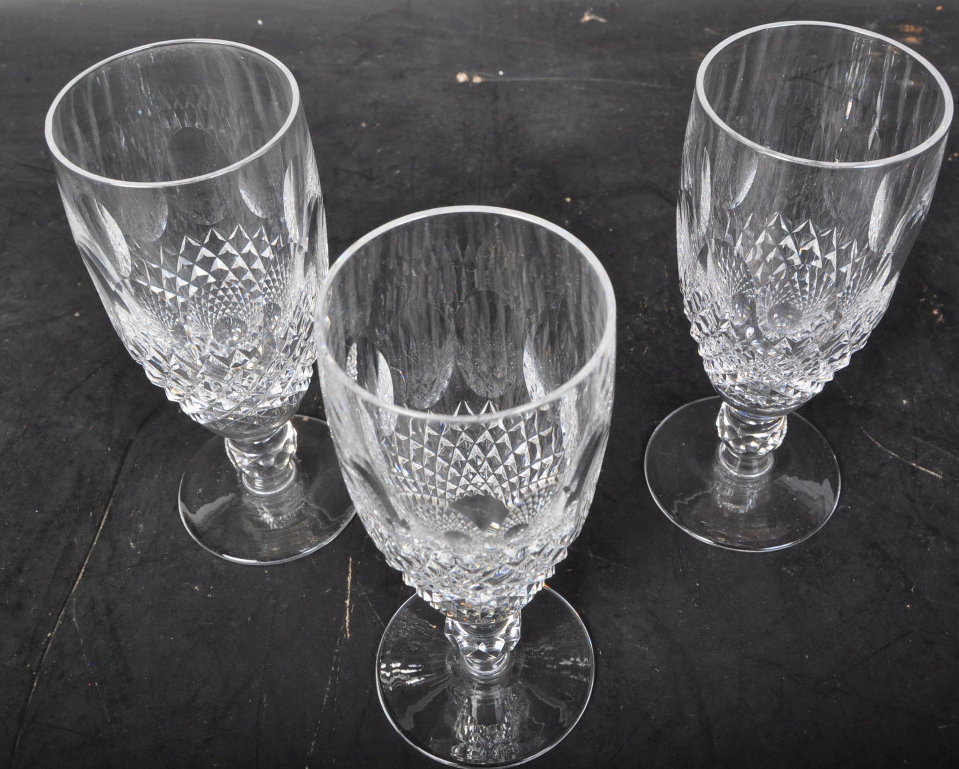 SIX VINTAGE WATERFORD CRYSTAL 'LISMORE' PILSNER GLASSES - Image 5 of 5