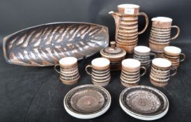 PORTS POTTERY - RYE SUSSEX - COFFEE SERVICE