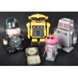 STAR COMMAND MID 20TH CENTURY ROBOT RADIOS W/ OTHERS