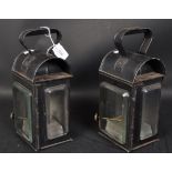 PAIR OF EARLY 20TH CENTURY RAYDYOT CARRIAGE LAMPS