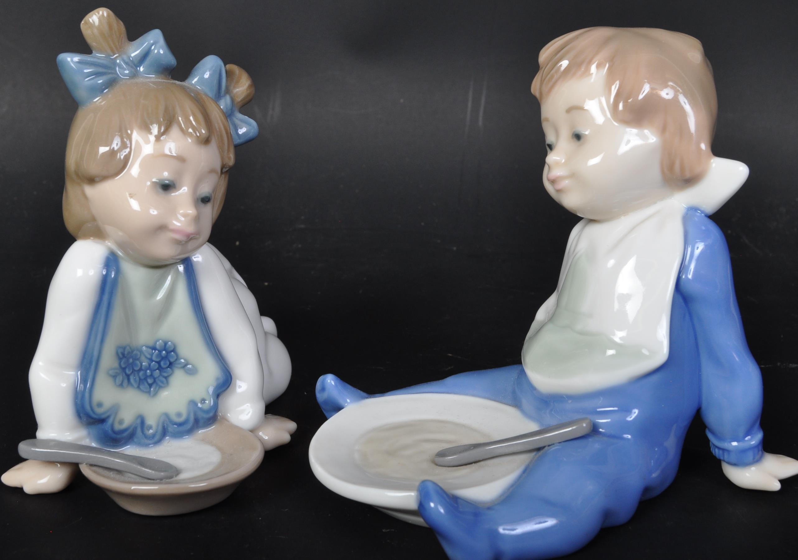COLLECTION OF VINTAGE NAO BY LLADRO SPANISH PORCELAIN FIGURES - Image 4 of 5