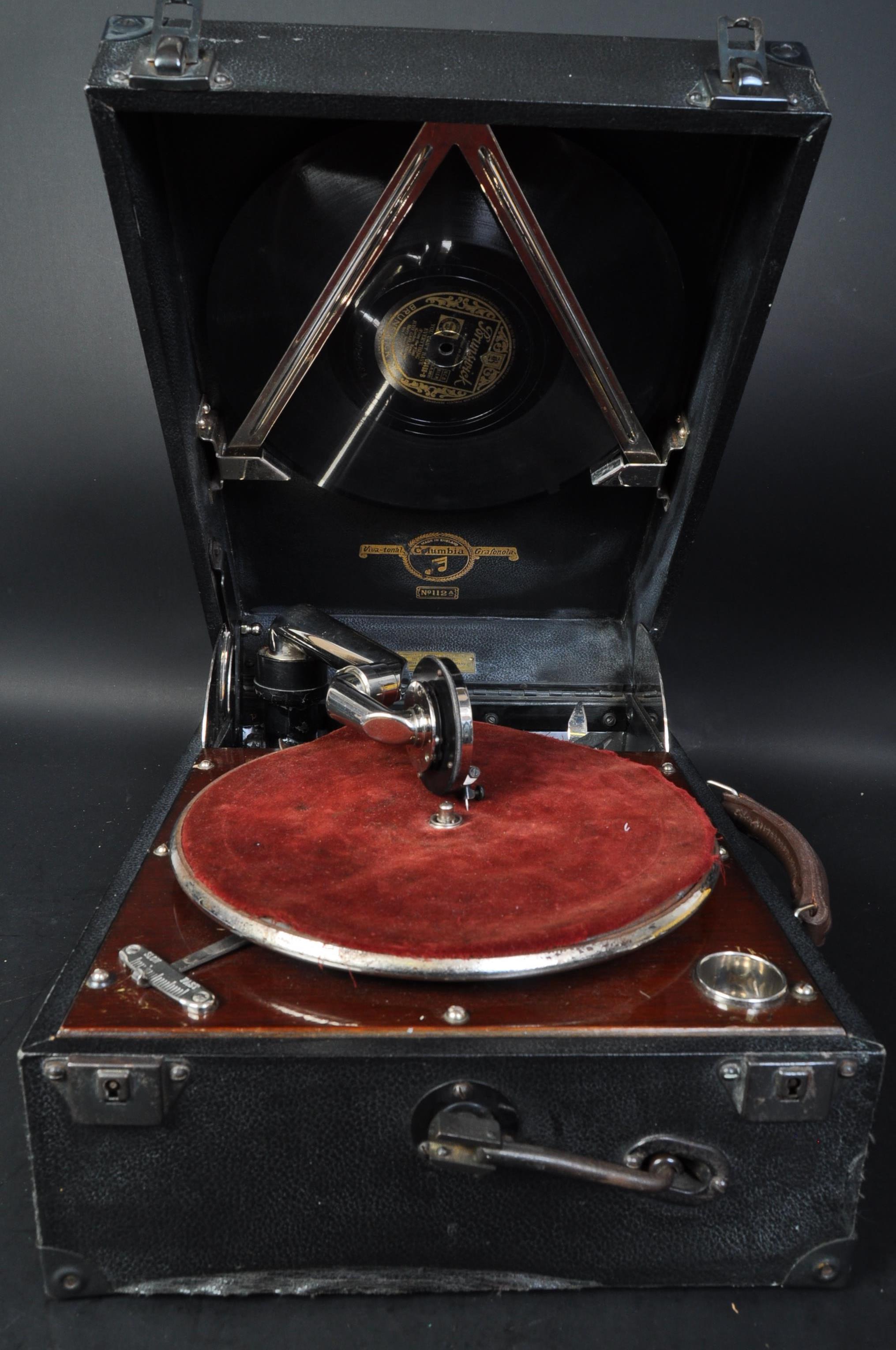 EARLY 20TH CENTURY COLUMBIA NO. 112A GRAMOPHONE PLAYER