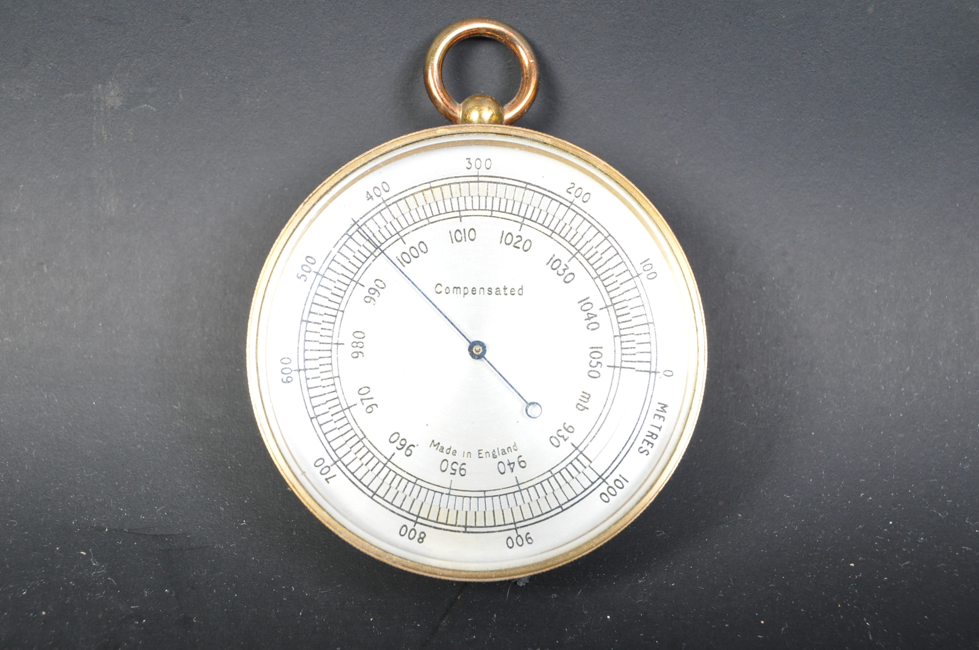 EARLY 20TH CENTURY GPO COMPENSATED POCKET BAROMETER - Bild 2 aus 5