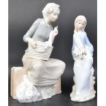 LLADRO & NAO SPANISH PORCELAIN FIGURES