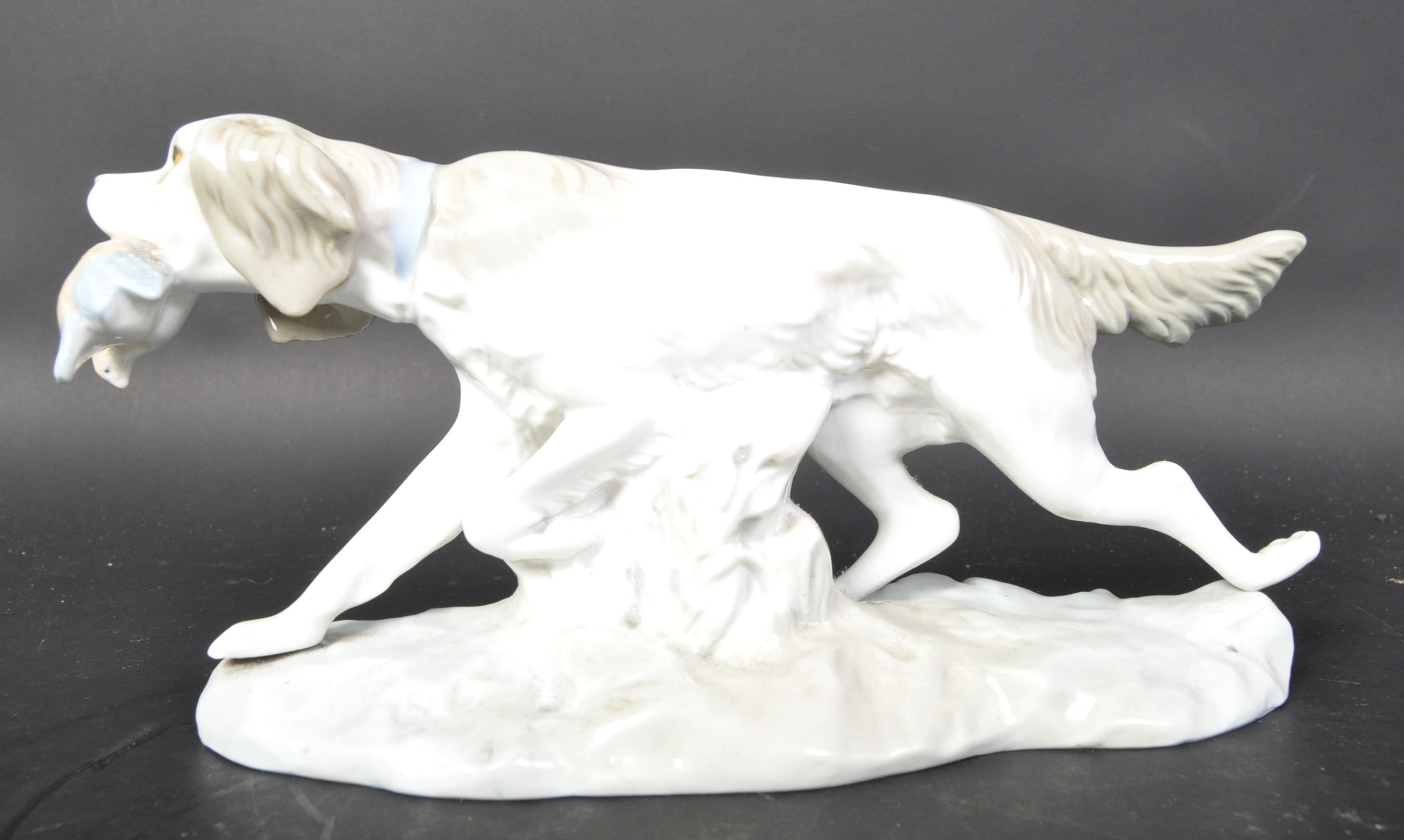 LLADRO HAND MADE SPANISH PORCELAIN - SPANIEL HUNTING DOG - Image 2 of 4