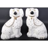BESWICK - STAFFORDSHIRE STYLE PAIR OF DOGS