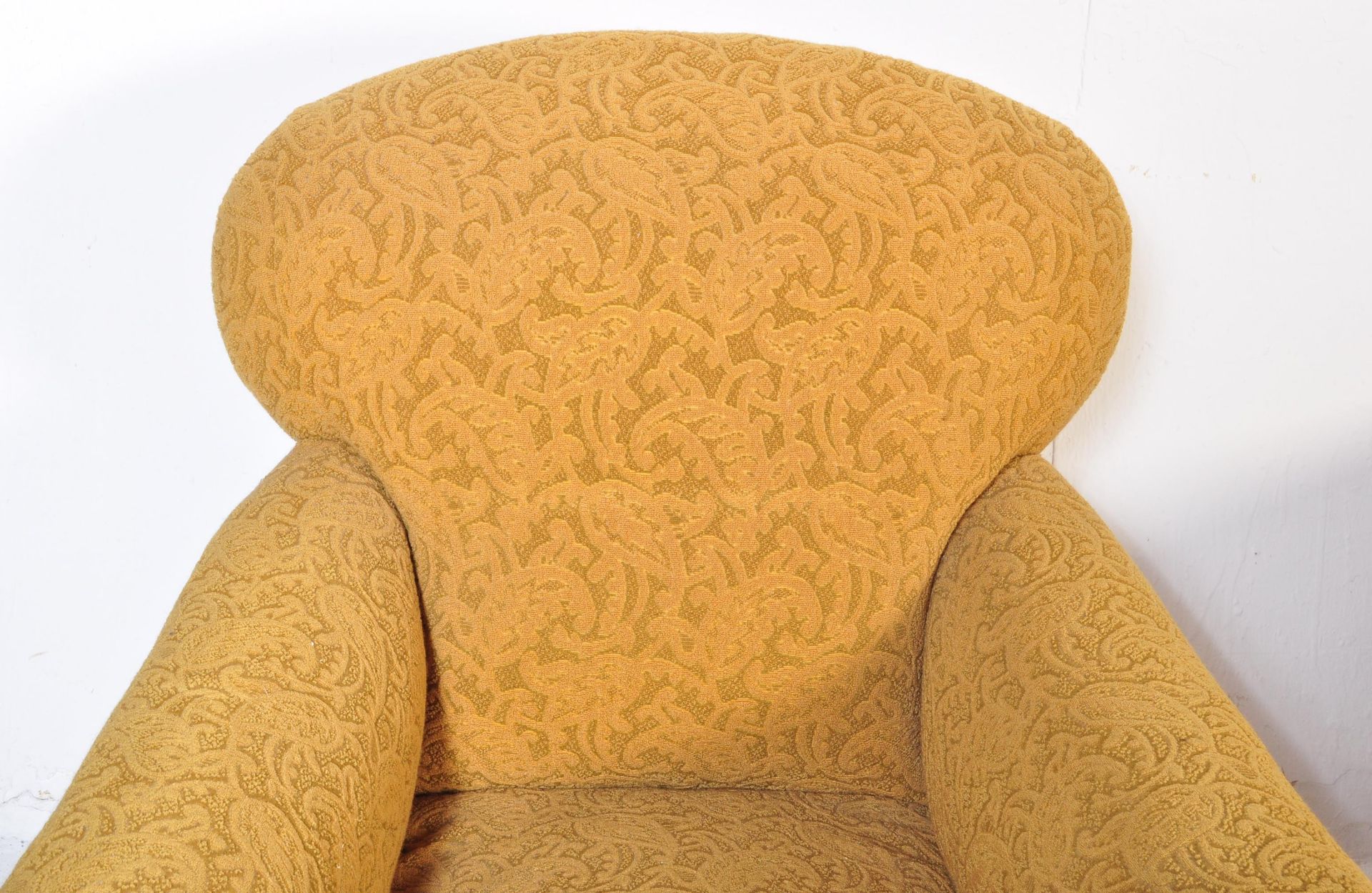PAIR OF 19TH CENTURY HOWARD & SONS STYLE ARMCHAIRS - Image 3 of 5