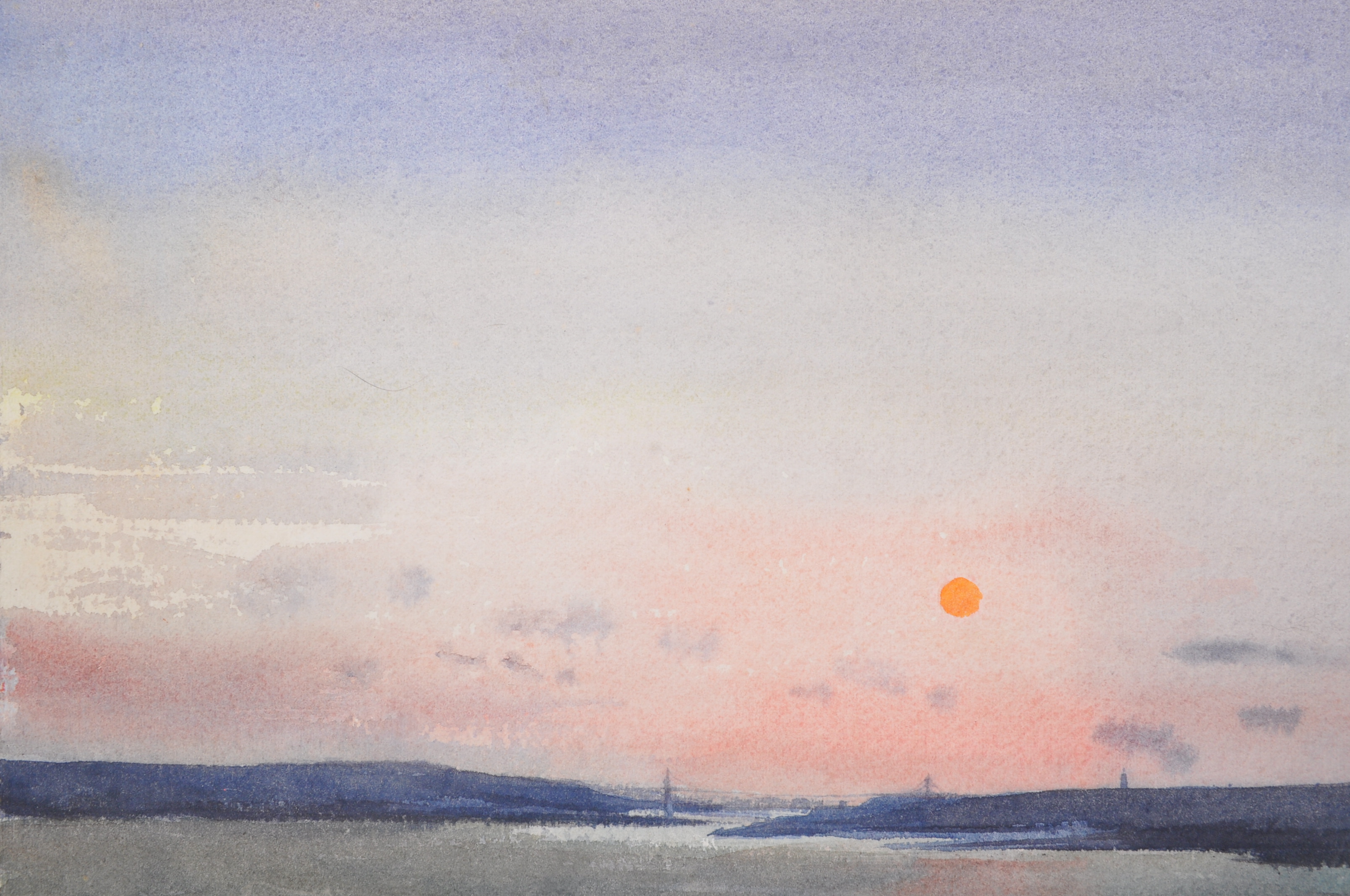 JULIET PANNETT - COLLECTION OF WATERCOLOUR STUDIES ON PAPER - Image 6 of 7