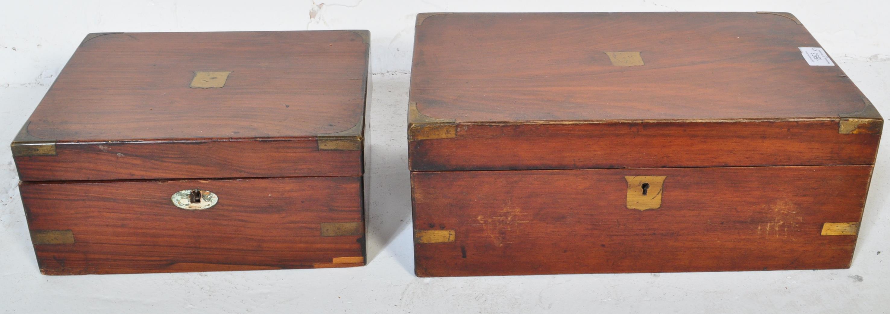 19TH CENTURY WRITING BOX & COLLECTION OF OTHERS - Image 2 of 5
