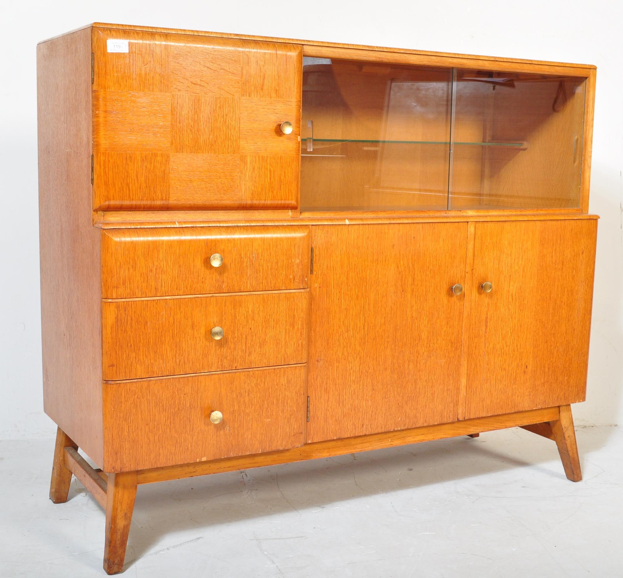 BEAUTILITY FURNITURE RETRO MID CENTURY TEAK SIDEBOARD