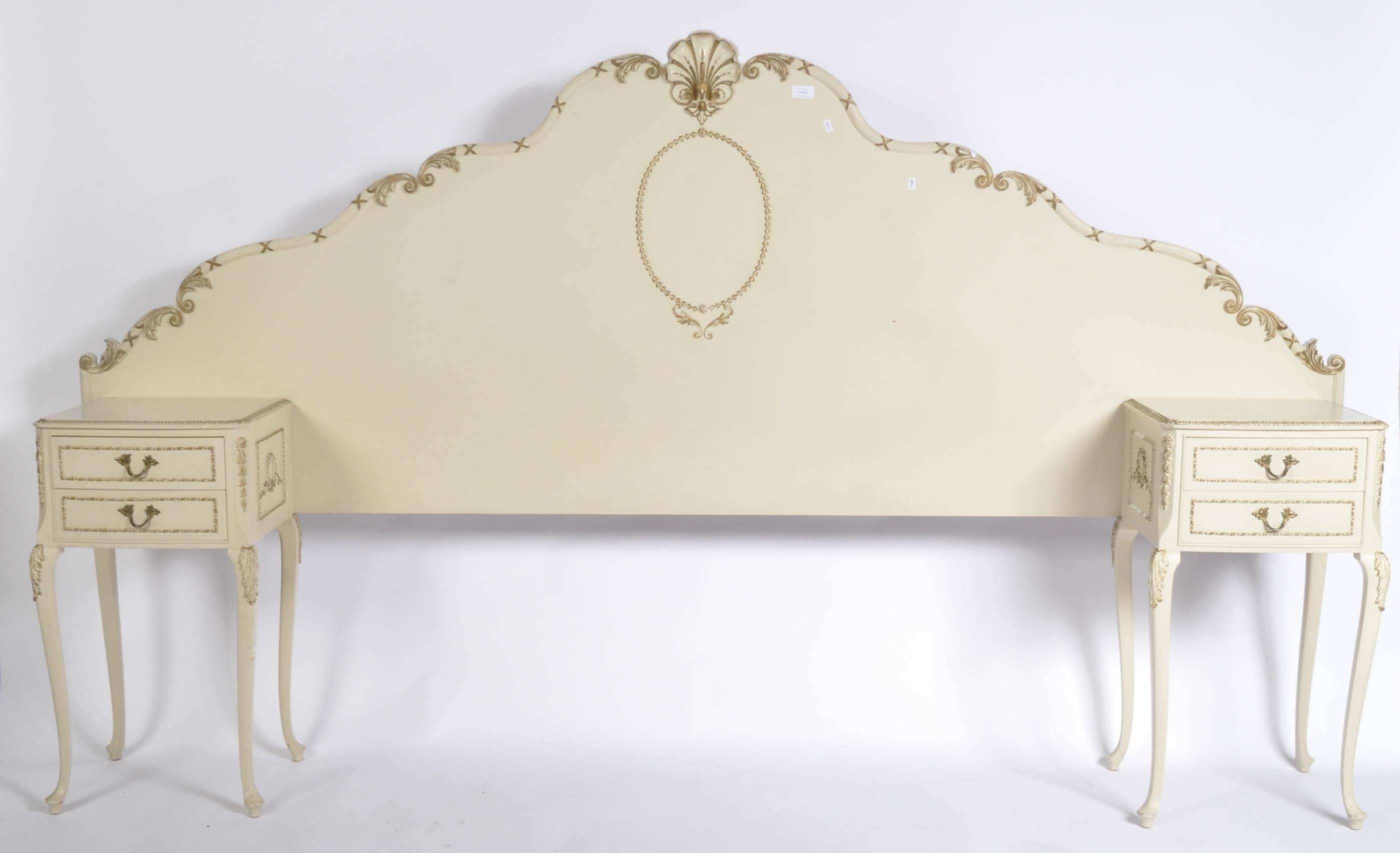 20TH CENTURY FRENCH LOUIS XVI STYLE BEDROOM SUITE - Image 5 of 6