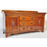 EDWARDIAN WALNUT SIDEBOARD CREDENZA