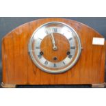 MID CENTURY HALLER MANTEL CLOCK