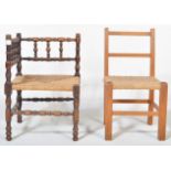 WILLIAM & MARY REVIVAL CHILDREN CHAIR AND OTHER