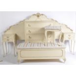 20TH CENTURY FRENCH LOUIS XVI STYLE BEDROOM SUITE