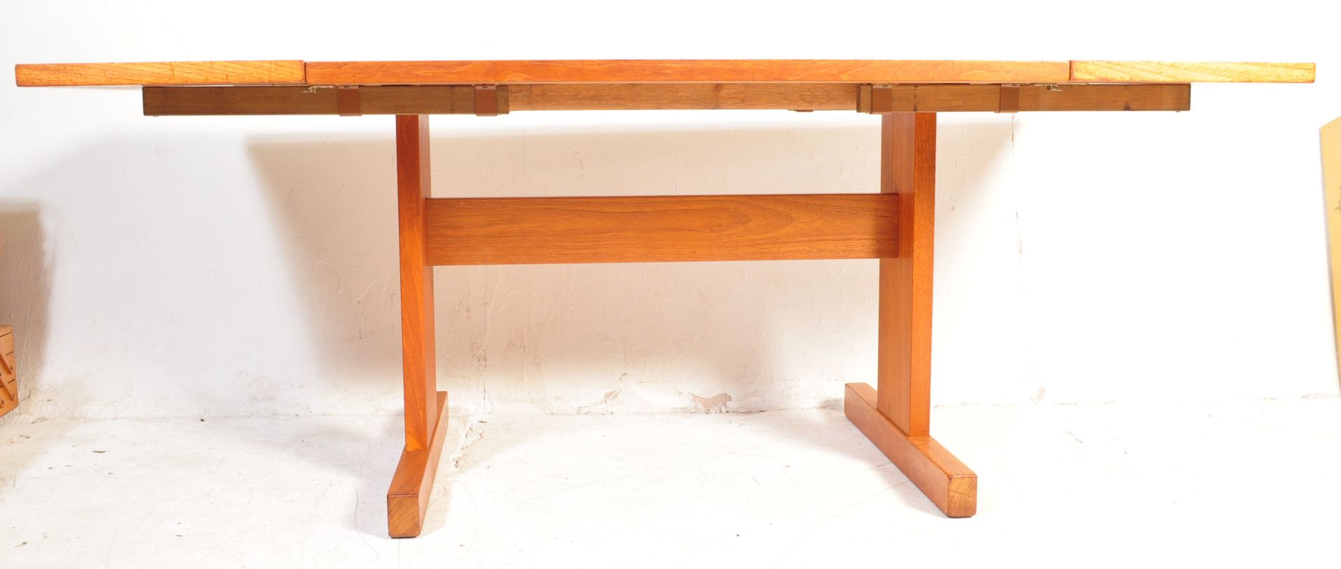 GANGSO MOBLER - MID CENTURY 1960S TEAK TILE TOP DINING TABLE