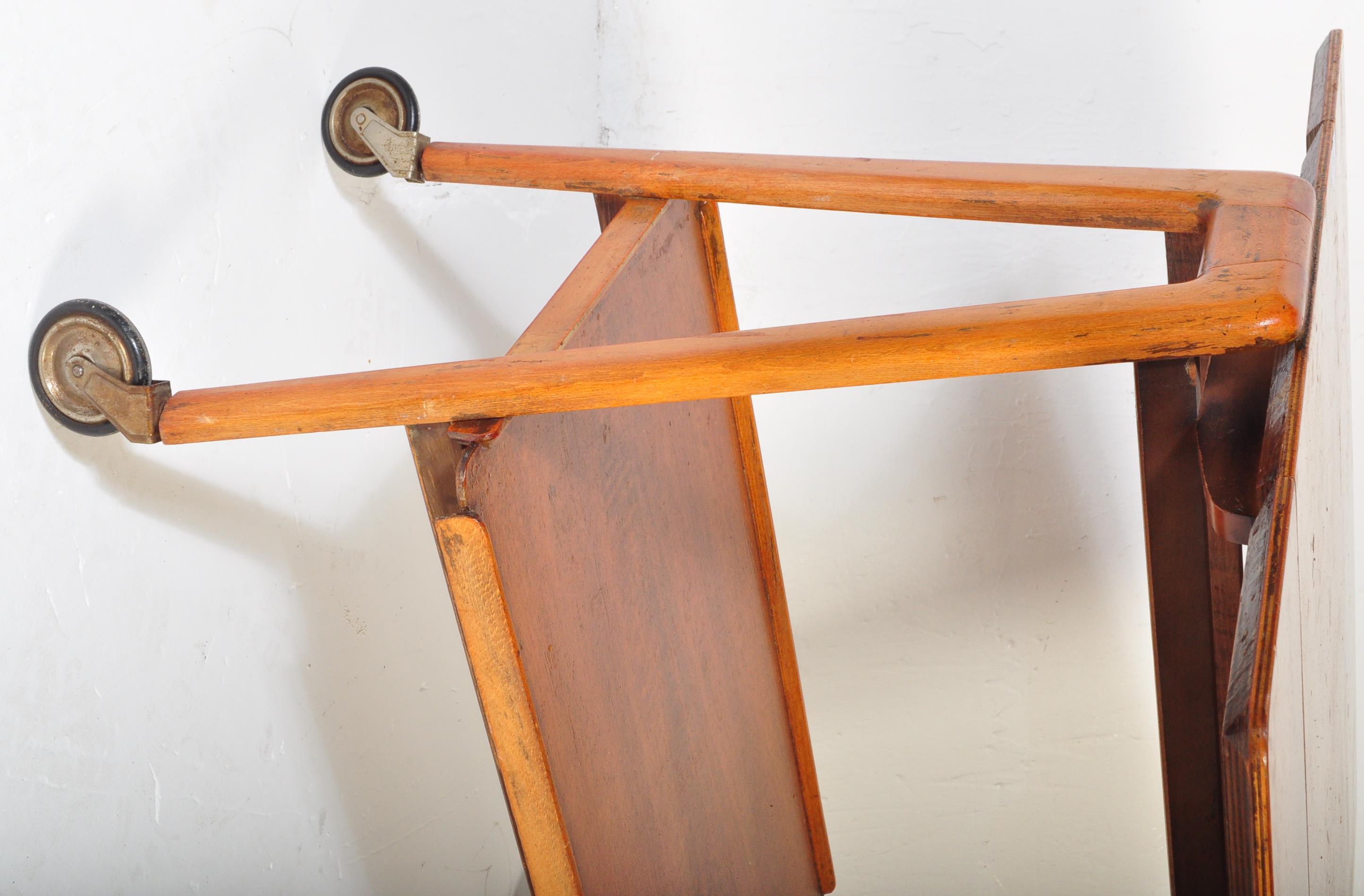 MID CENTURY REMPLOY TEAK SERVING TROLLEY - Image 5 of 5