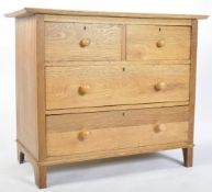 VINTAGE 20TH CENTURY AMERICAN OAK CHEST OF DRAWERS