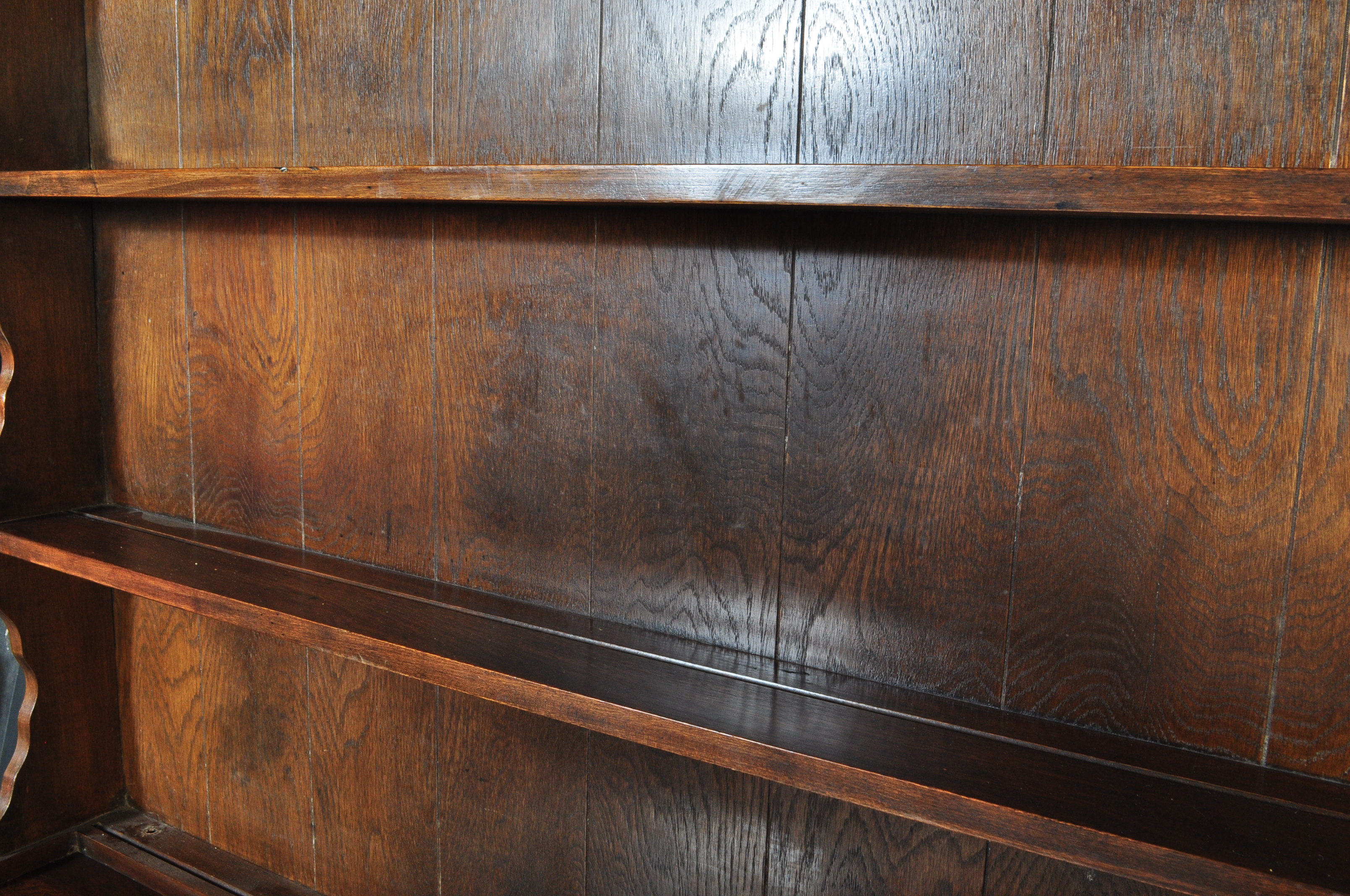 JACOBEAN REVIVAL GOTHIC STYLE OAK WELSH DRESSER - Image 3 of 5