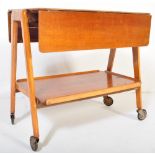 MID CENTURY REMPLOY TEAK SERVING TROLLEY