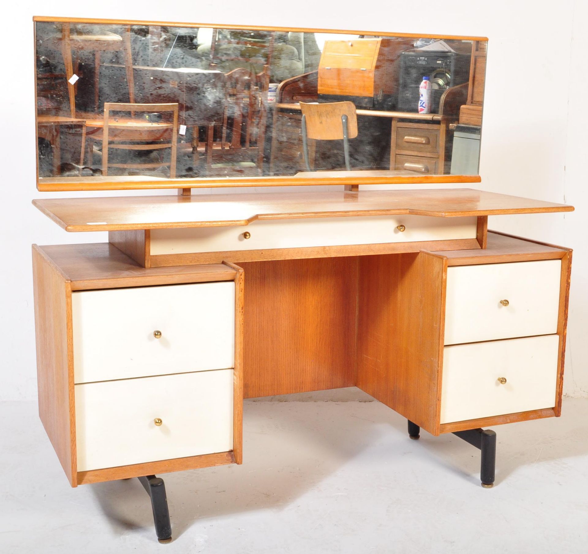 G PLAN CHINA WHITE DRESSING TABLE