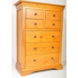 CONTEMPORARY OAK FURNITURE LAND CHEST OF DRAWERS